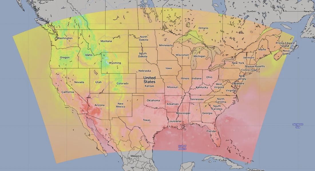 HRRR U.S.Conus Model Area